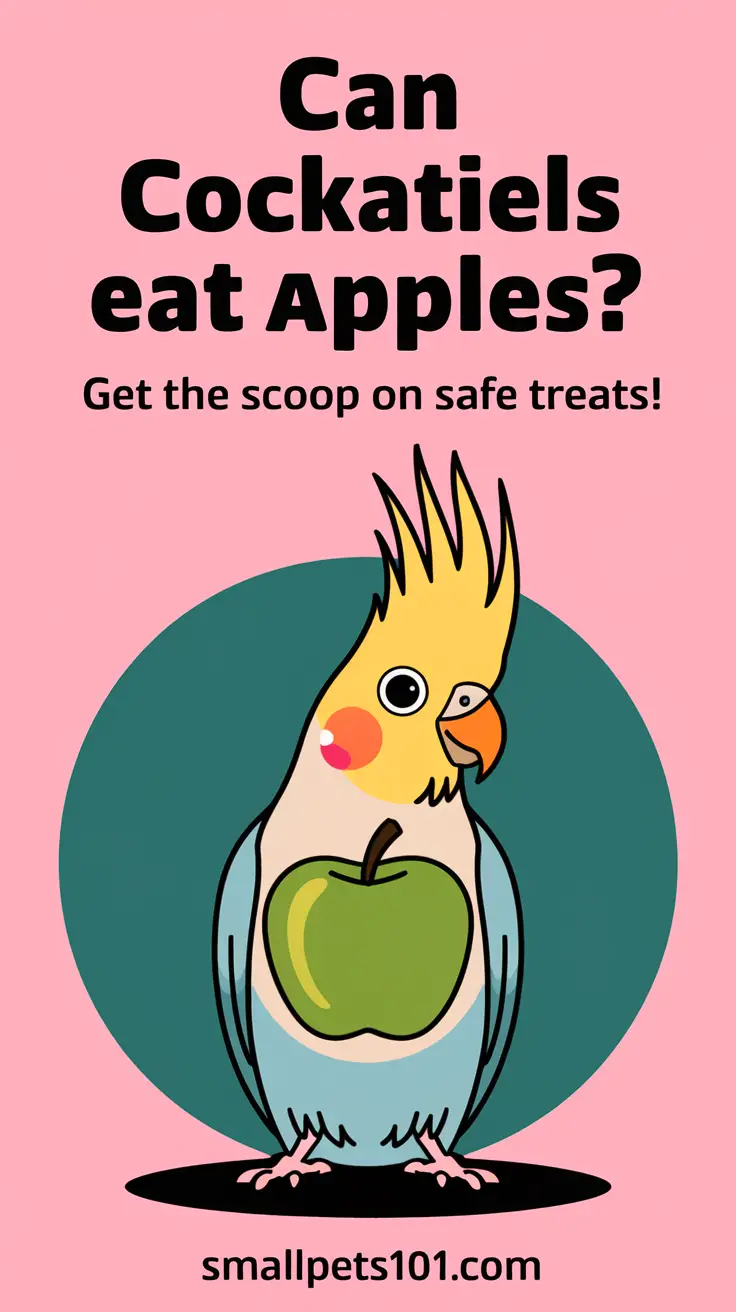 Can Cockatiels Eat Apples Get the Scoop on Safe Treats!