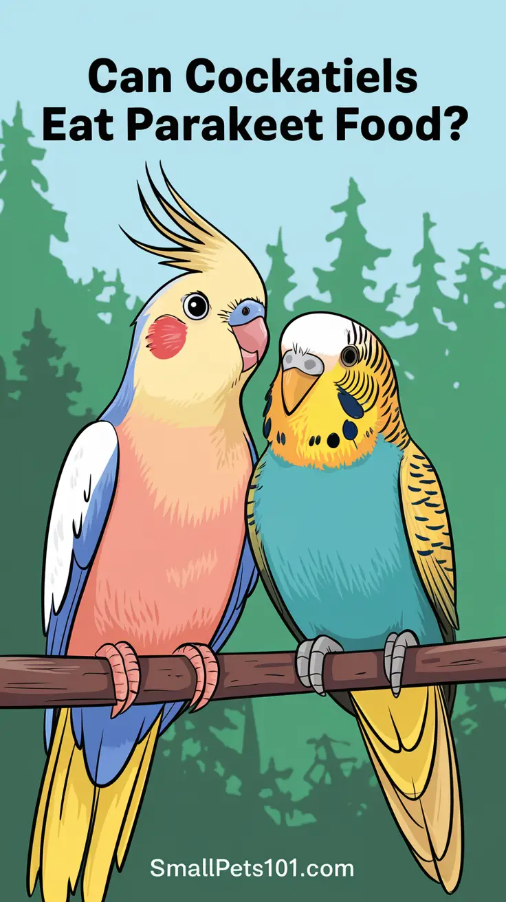 Can Cockatiels Eat Parakeet Food Yes and No and Here Is Why