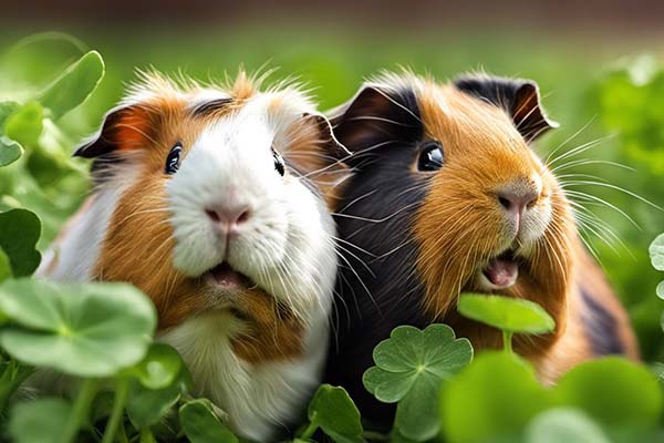 Can Guinea Pigs Eat Clover