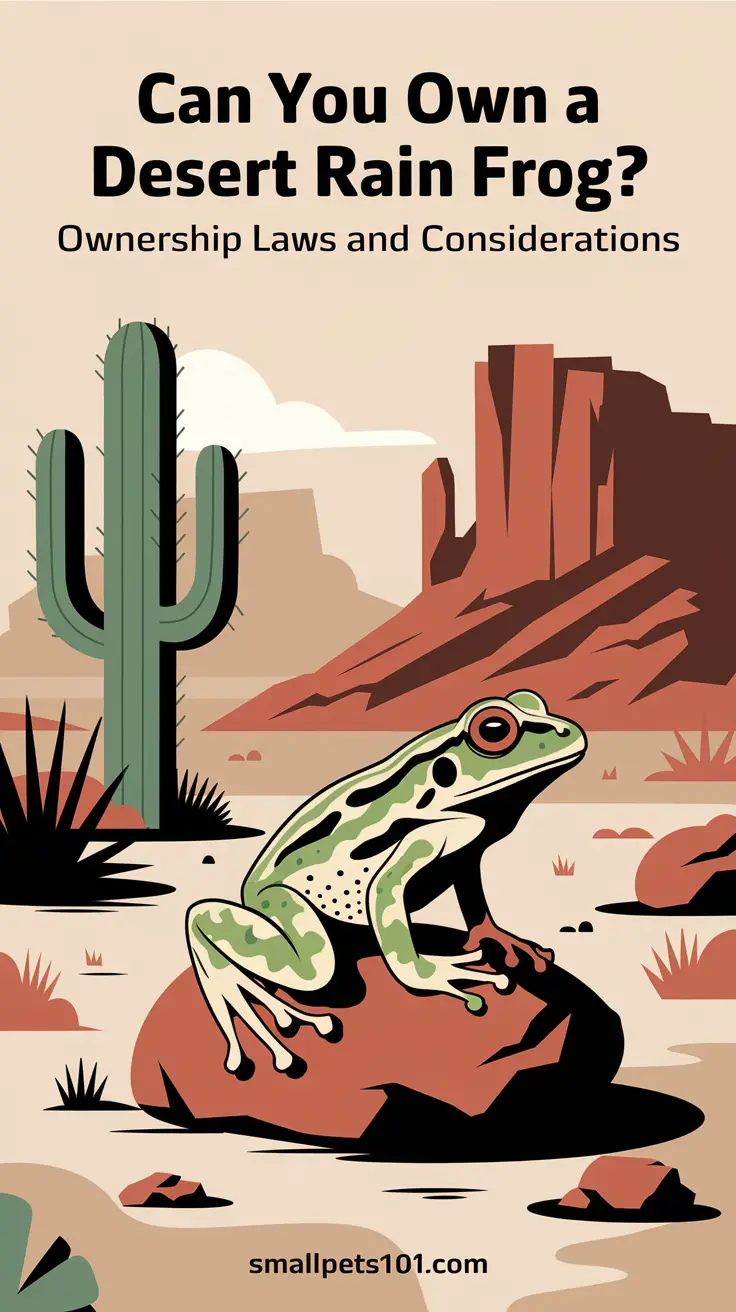 Can You Own a Desert Rain Frog Ownership Laws and Considerations