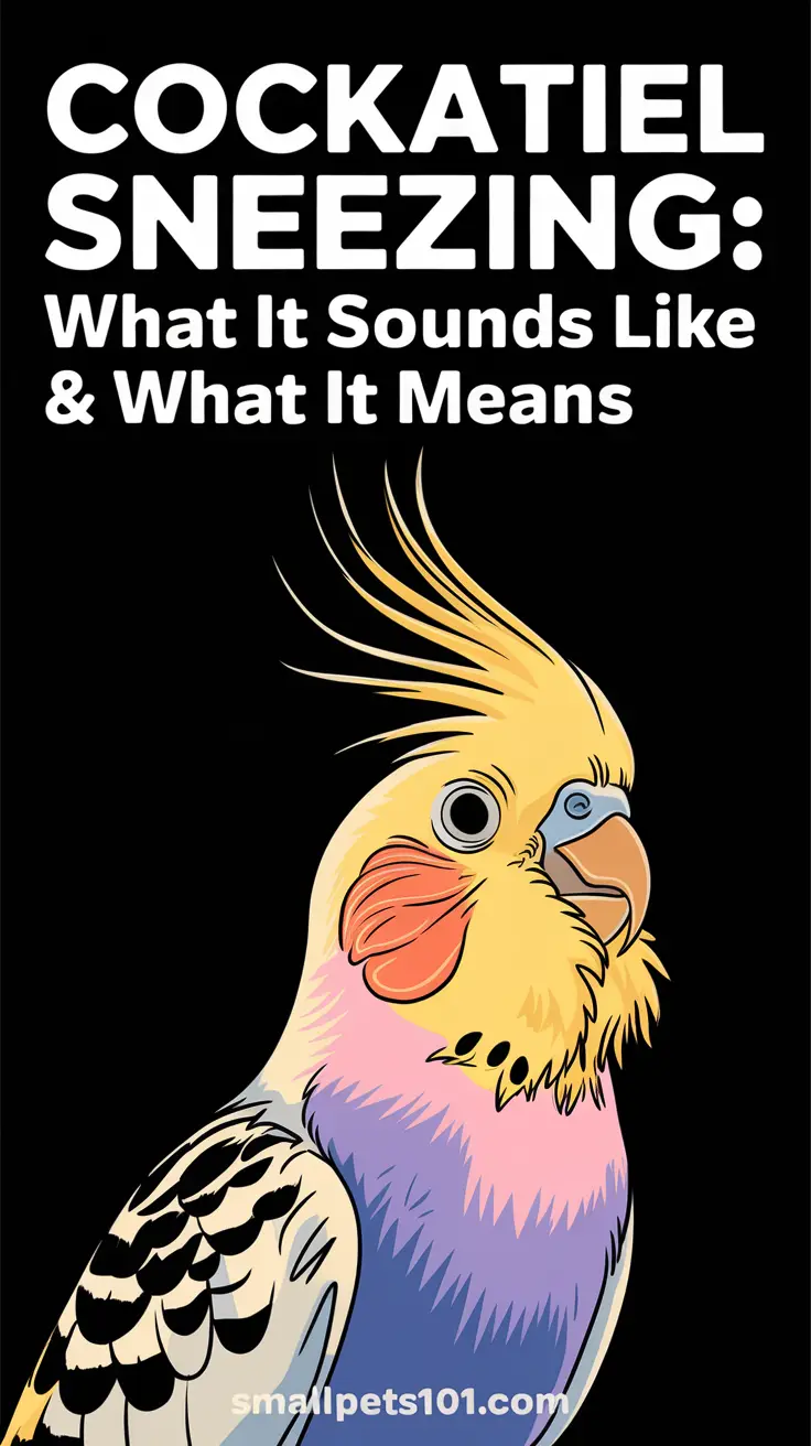 Cockatiel Sneezing What It Sounds Like & What It Means