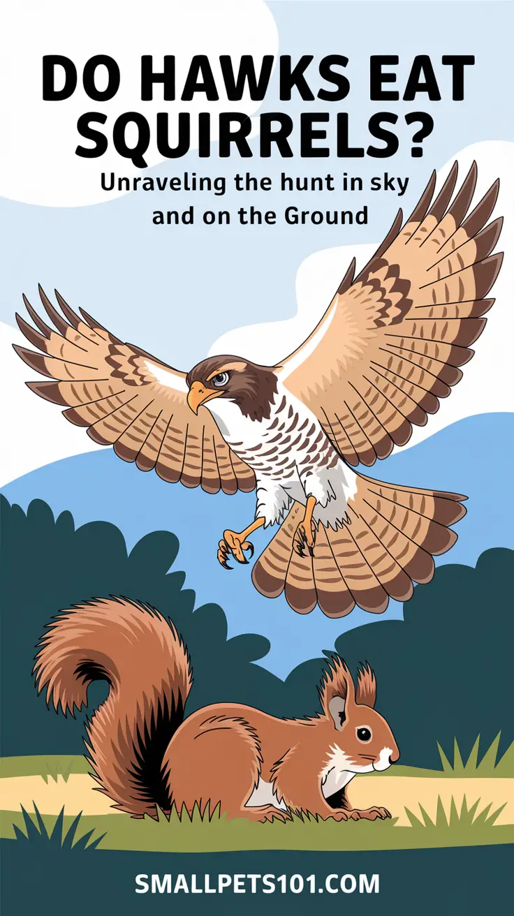 Do Hawks Eat Squirrels Unraveling the Hunt in the Sky and on the Ground
