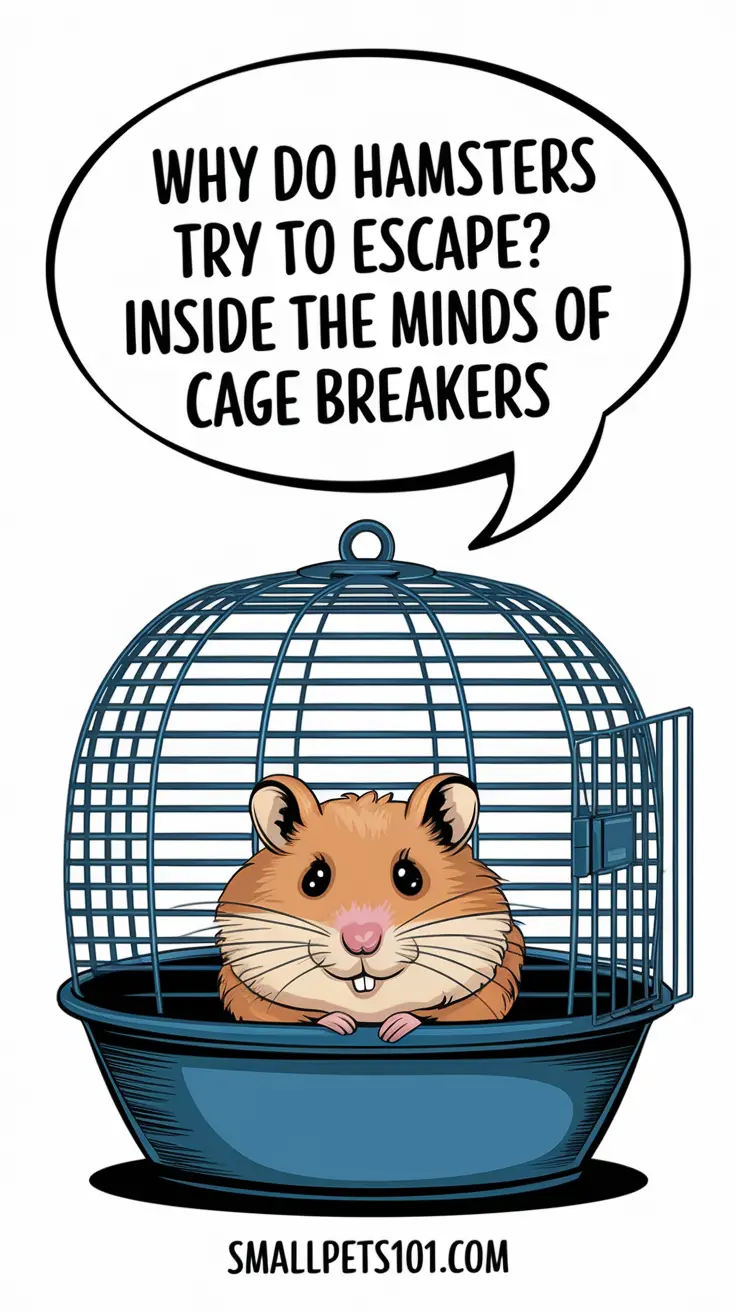 Why Do Hamsters Try to Escape Inside the Minds of Cage Breakers

