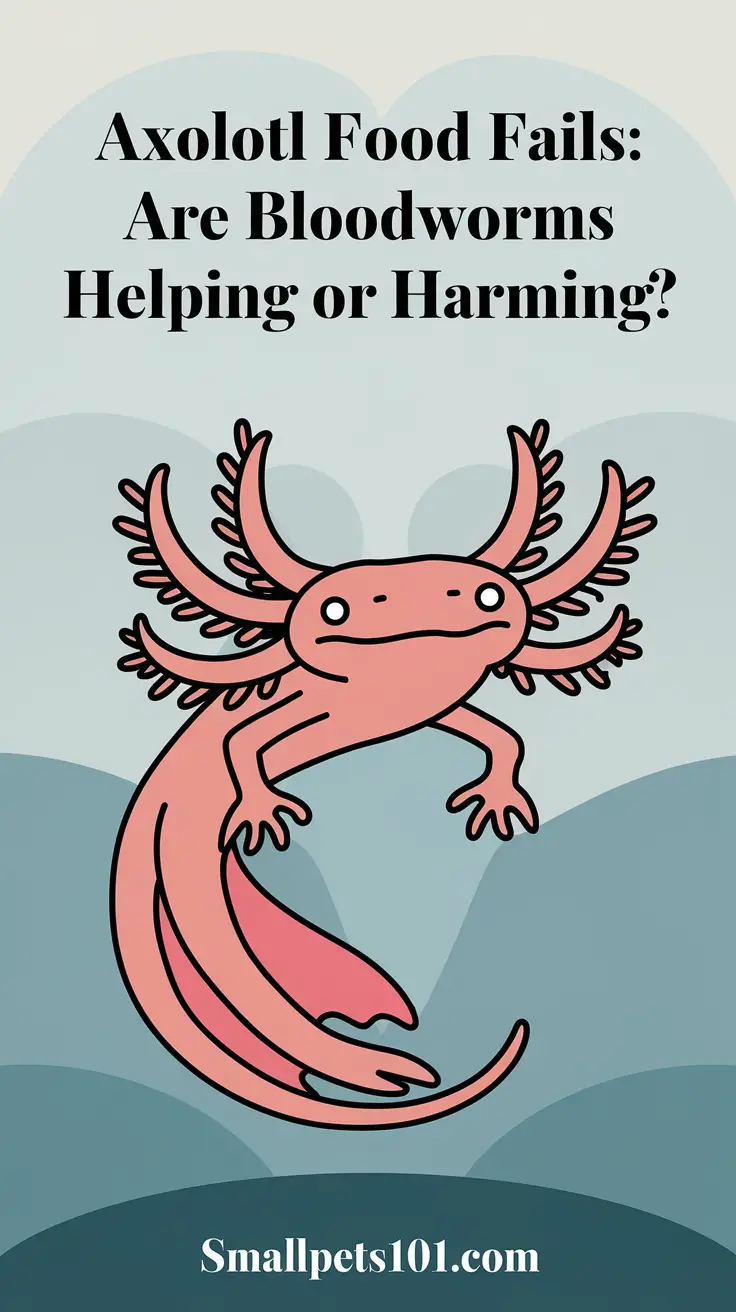 Axolotl Food Fails: Are Bloodworms Helping or Harming?