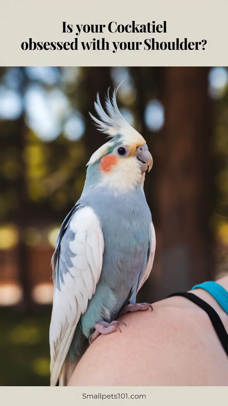Is Your Cockatiel Obsessed with Your Shoulder? Here’s Why