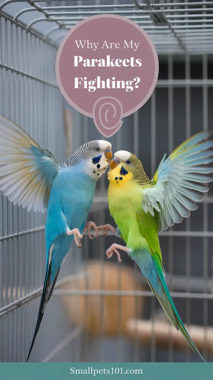 Why Are My Parakeets Fighting?